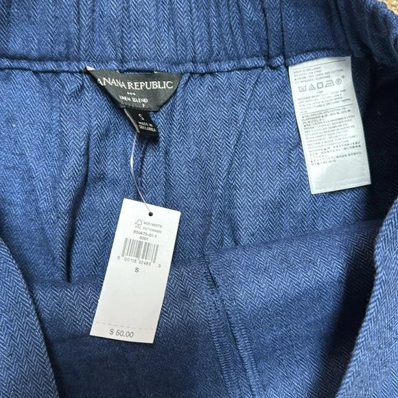 Banana Republic Factory women Linen Blend Easy Shorts. Size Small. NWT! - Picture 3 of 6